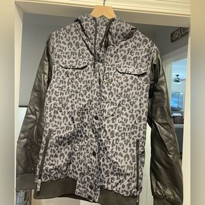 Cheetah print jacket!